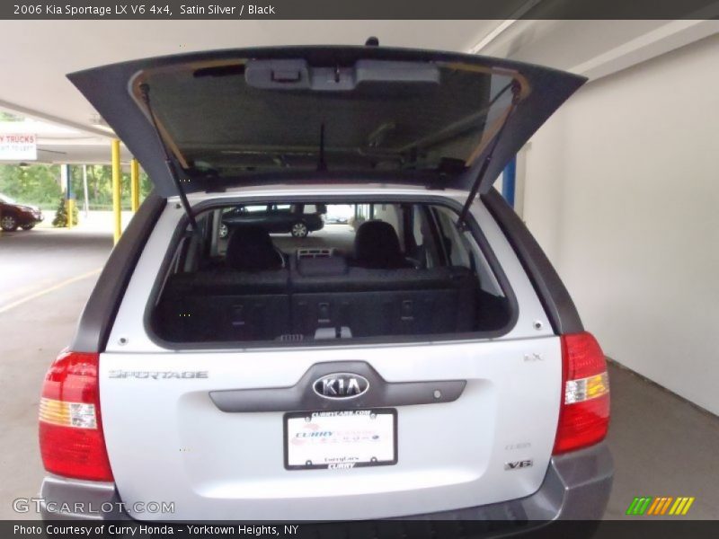 Satin Silver / Black 2006 Kia Sportage LX V6 4x4