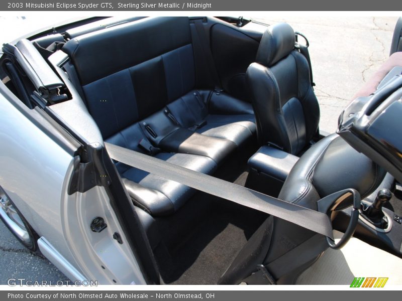 Sterling Silver Metallic / Midnight 2003 Mitsubishi Eclipse Spyder GTS