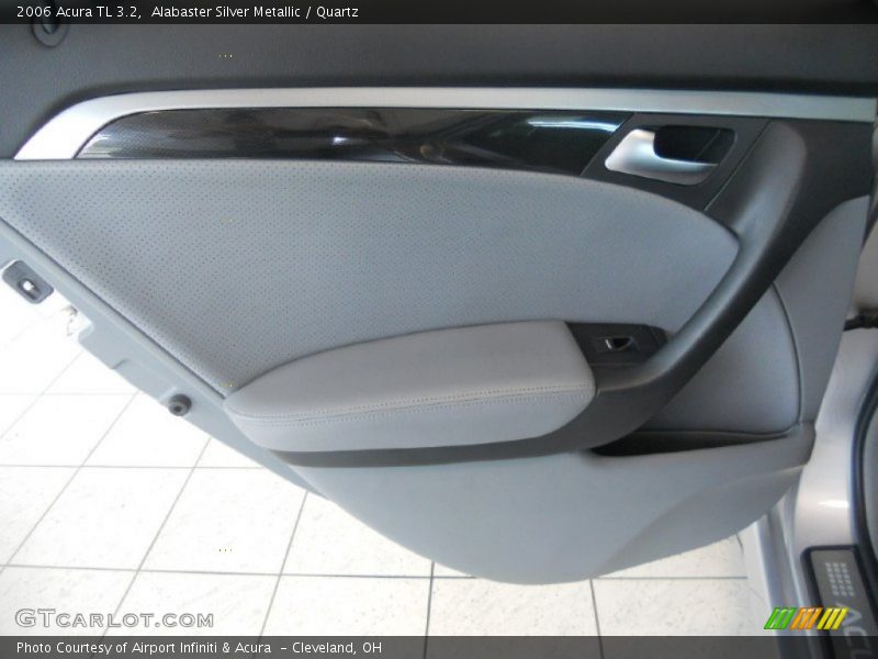 Alabaster Silver Metallic / Quartz 2006 Acura TL 3.2