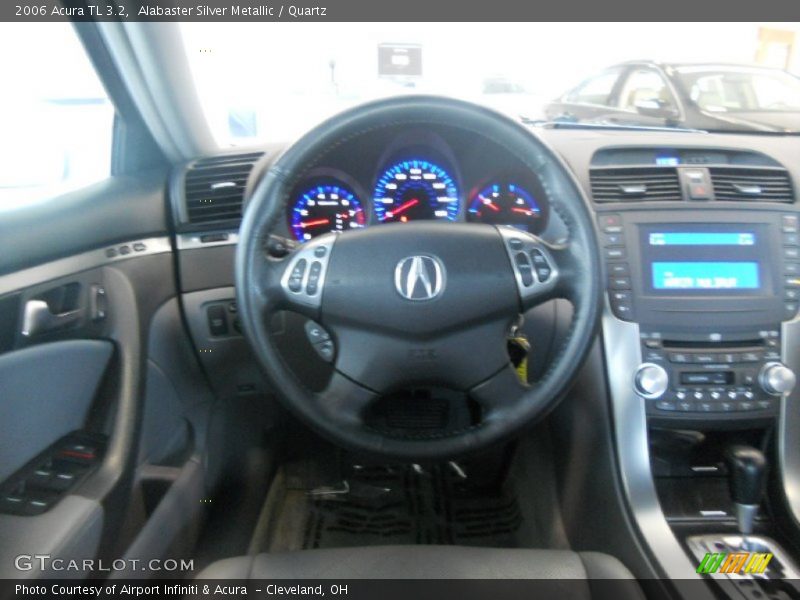 Alabaster Silver Metallic / Quartz 2006 Acura TL 3.2