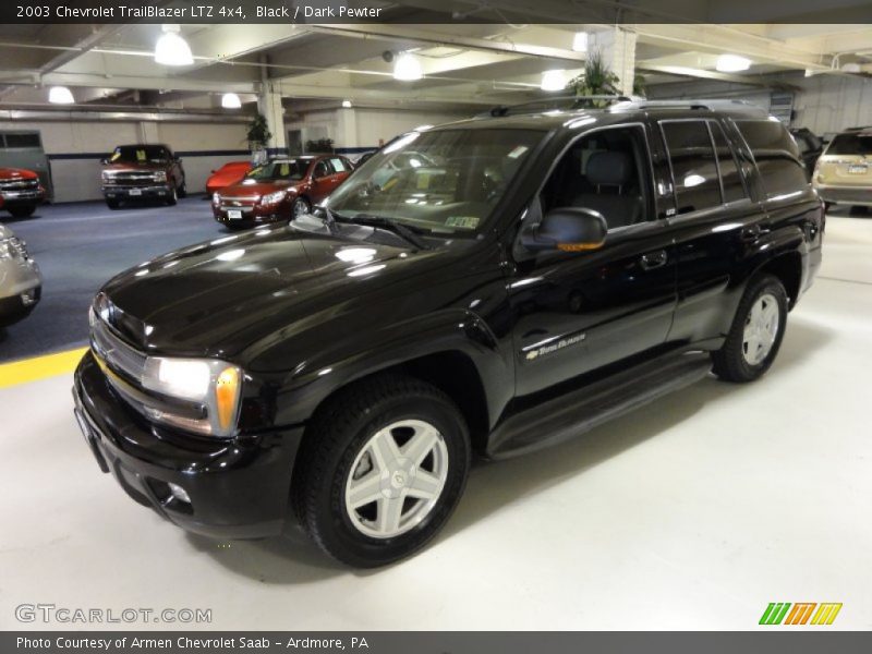 Black / Dark Pewter 2003 Chevrolet TrailBlazer LTZ 4x4
