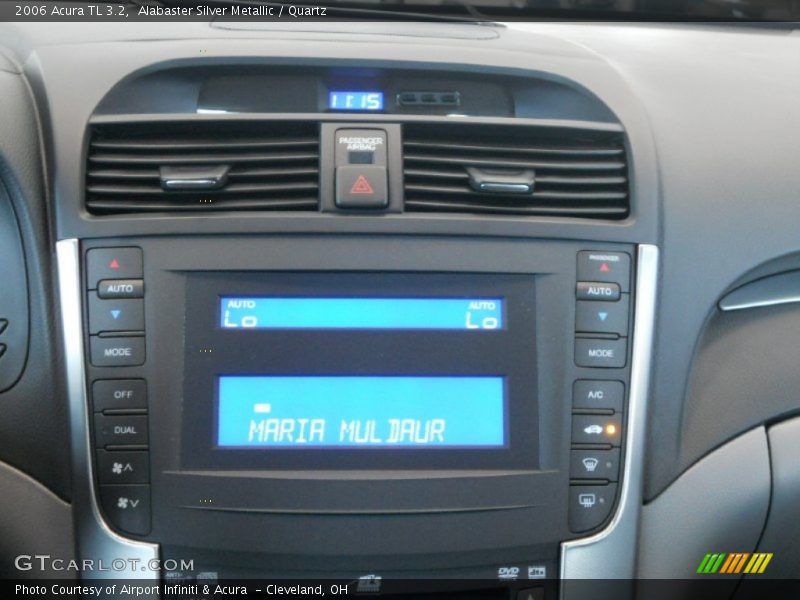 Alabaster Silver Metallic / Quartz 2006 Acura TL 3.2