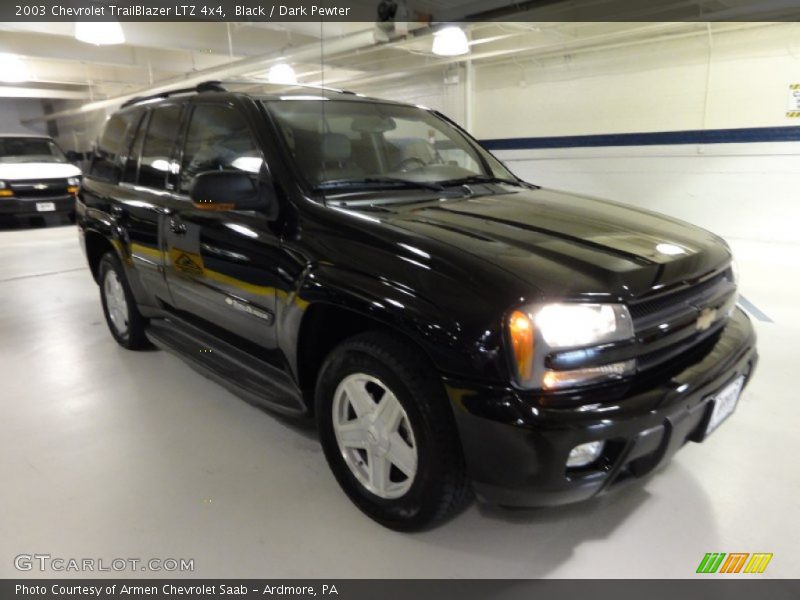 Black / Dark Pewter 2003 Chevrolet TrailBlazer LTZ 4x4