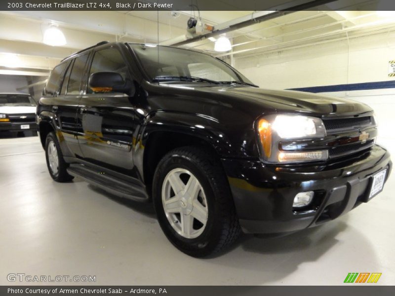 Black / Dark Pewter 2003 Chevrolet TrailBlazer LTZ 4x4
