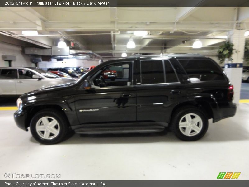 Black / Dark Pewter 2003 Chevrolet TrailBlazer LTZ 4x4