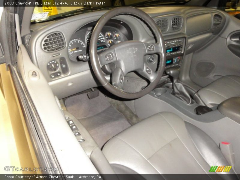 Black / Dark Pewter 2003 Chevrolet TrailBlazer LTZ 4x4