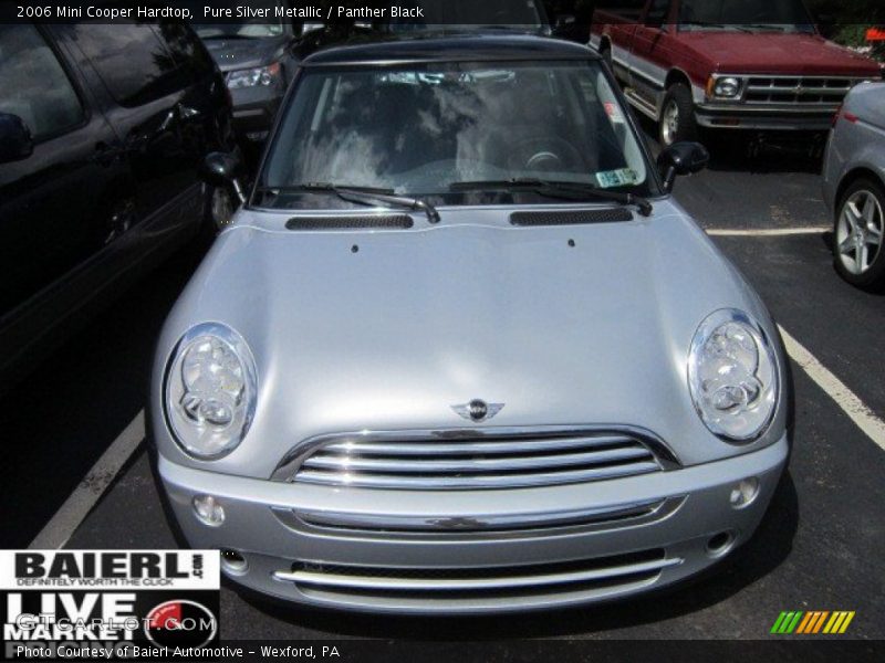 Pure Silver Metallic / Panther Black 2006 Mini Cooper Hardtop