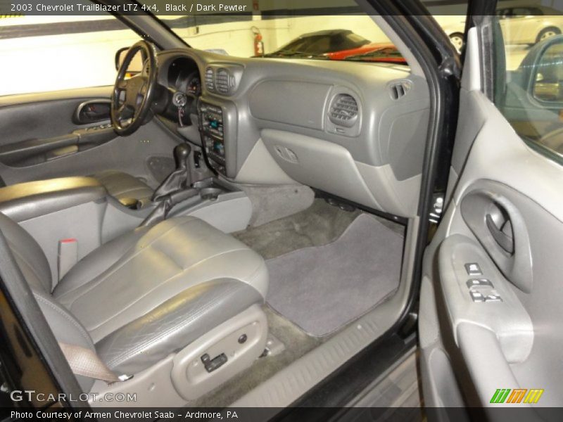 Black / Dark Pewter 2003 Chevrolet TrailBlazer LTZ 4x4