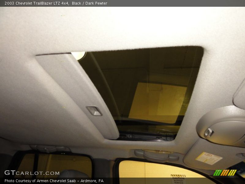 Black / Dark Pewter 2003 Chevrolet TrailBlazer LTZ 4x4