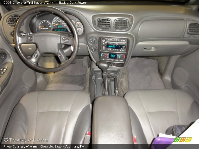 Black / Dark Pewter 2003 Chevrolet TrailBlazer LTZ 4x4