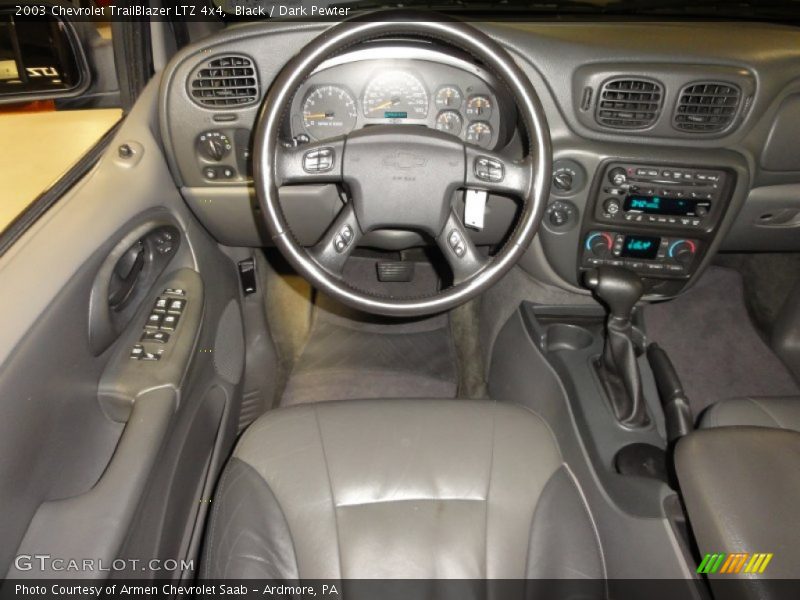 Black / Dark Pewter 2003 Chevrolet TrailBlazer LTZ 4x4