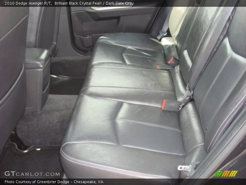 Brilliant Black Crystal Pearl / Dark Slate Gray 2010 Dodge Avenger R/T