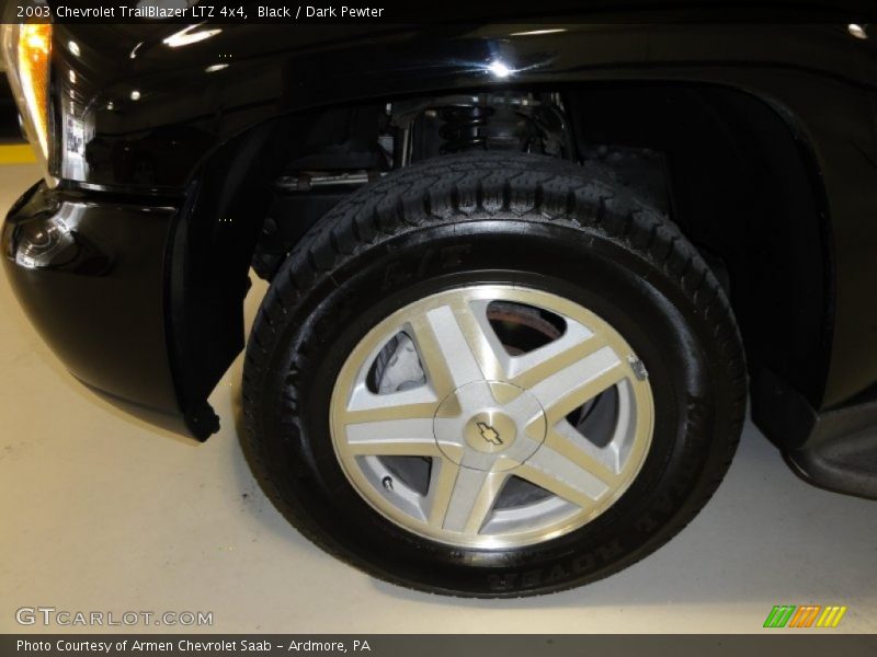 Black / Dark Pewter 2003 Chevrolet TrailBlazer LTZ 4x4
