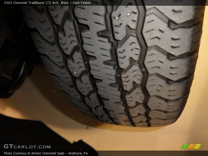 Black / Dark Pewter 2003 Chevrolet TrailBlazer LTZ 4x4