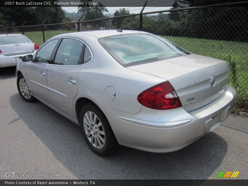 Platinum Metallic / Gray 2007 Buick LaCrosse CXS