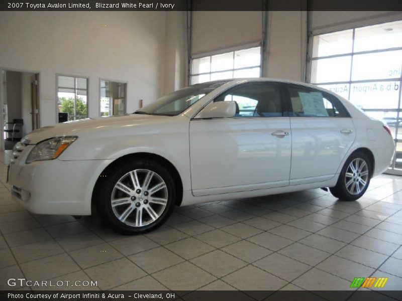 Blizzard White Pearl / Ivory 2007 Toyota Avalon Limited