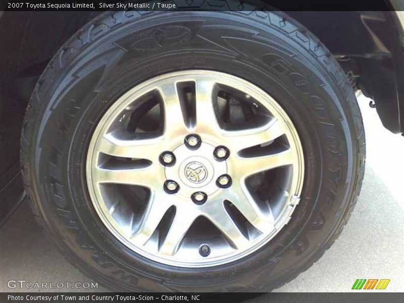 Silver Sky Metallic / Taupe 2007 Toyota Sequoia Limited