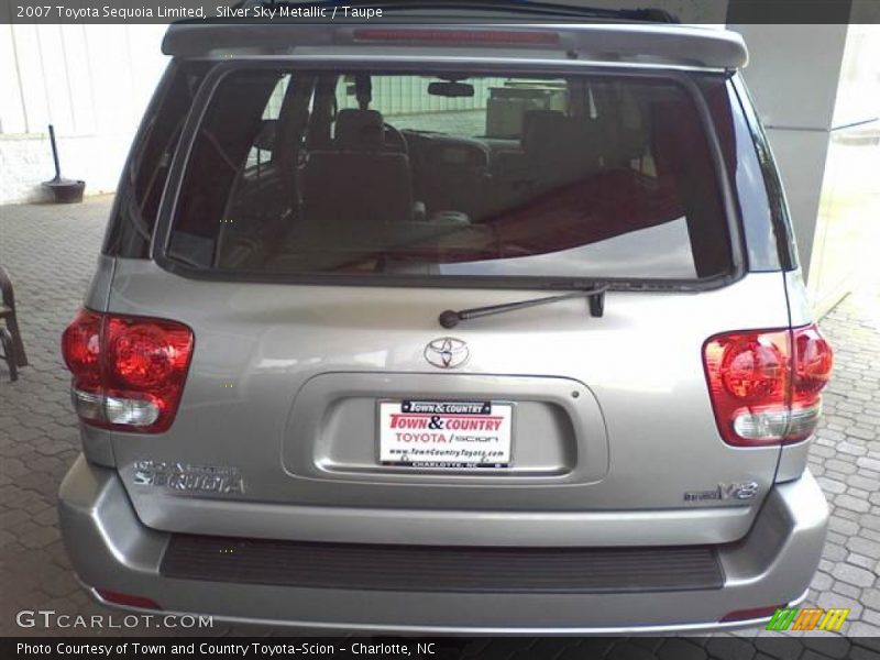 Silver Sky Metallic / Taupe 2007 Toyota Sequoia Limited