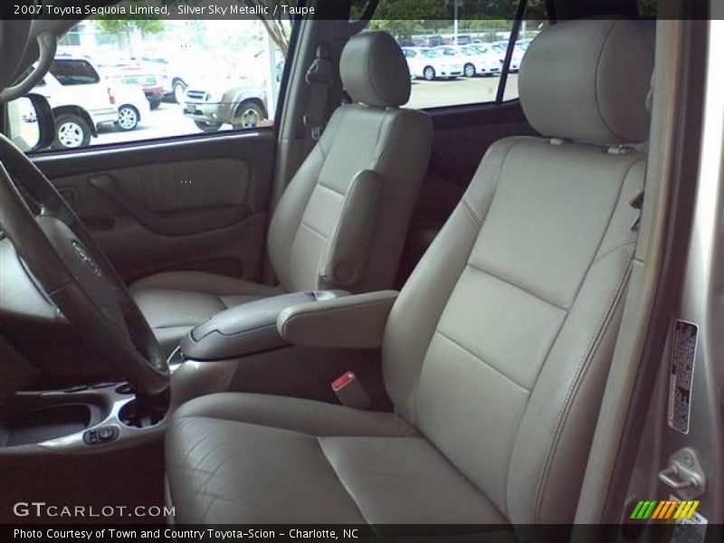 Silver Sky Metallic / Taupe 2007 Toyota Sequoia Limited