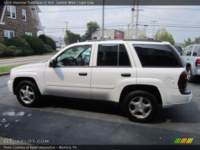 Summit White / Light Gray 2006 Chevrolet TrailBlazer LS 4x4