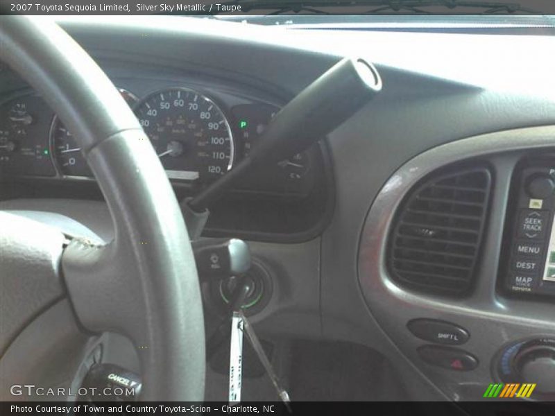 Silver Sky Metallic / Taupe 2007 Toyota Sequoia Limited