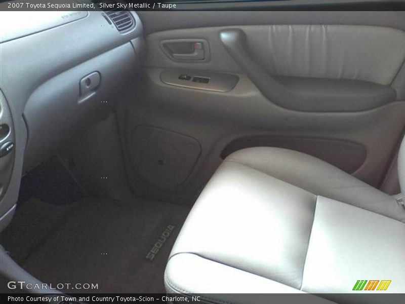 Silver Sky Metallic / Taupe 2007 Toyota Sequoia Limited