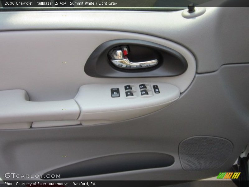 Summit White / Light Gray 2006 Chevrolet TrailBlazer LS 4x4