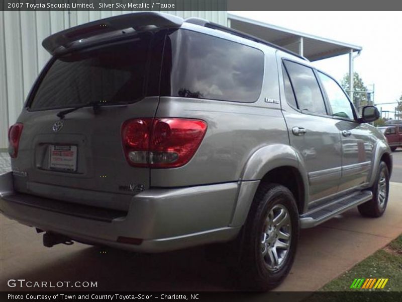 Silver Sky Metallic / Taupe 2007 Toyota Sequoia Limited