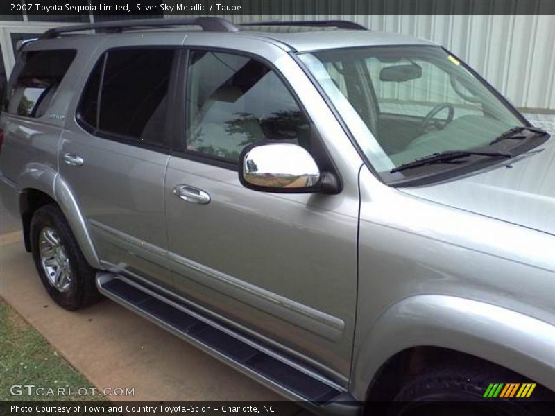 Silver Sky Metallic / Taupe 2007 Toyota Sequoia Limited