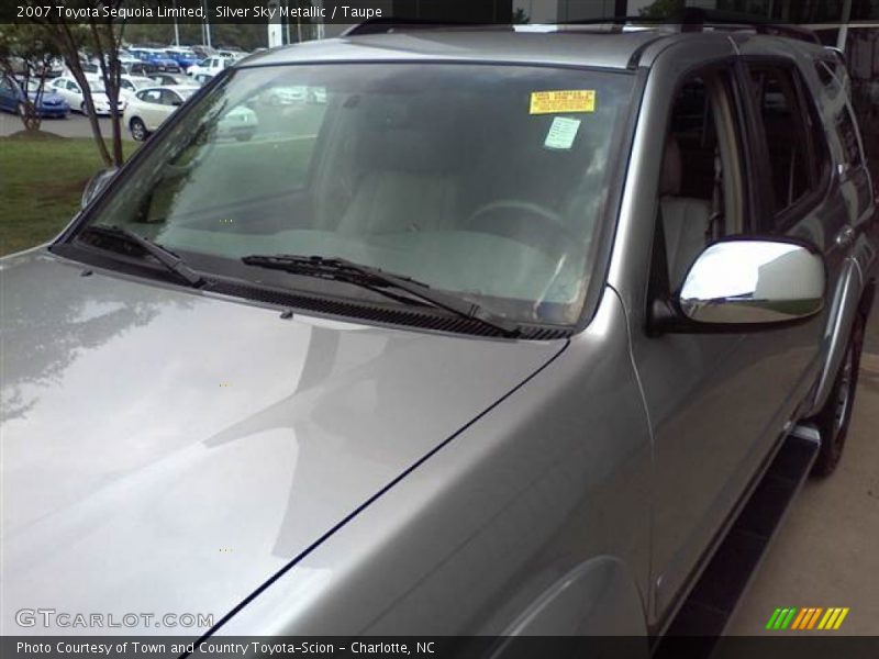 Silver Sky Metallic / Taupe 2007 Toyota Sequoia Limited