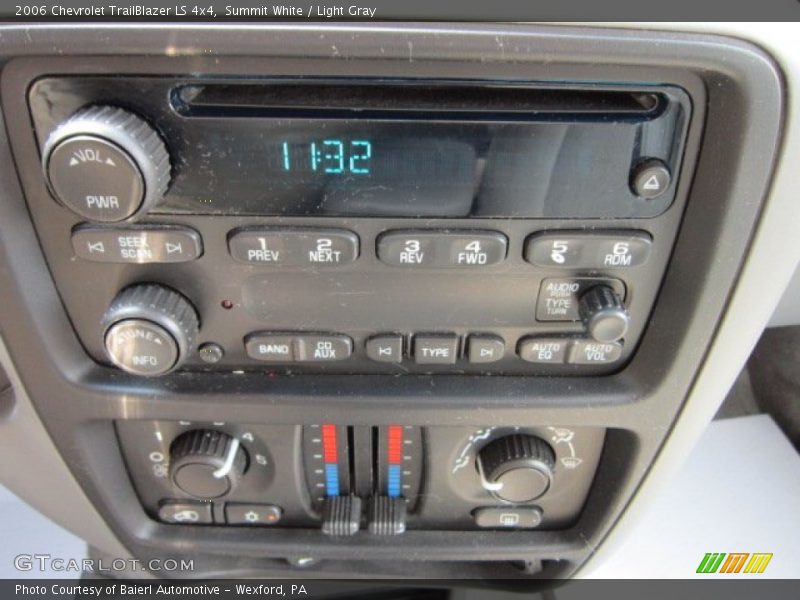 Summit White / Light Gray 2006 Chevrolet TrailBlazer LS 4x4