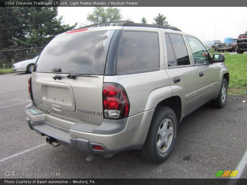 Light Pewter Metallic / Medium Pewter 2003 Chevrolet TrailBlazer LT 4x4