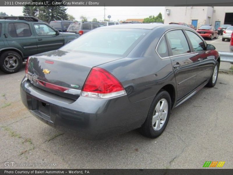 Cyber Gray Metallic / Ebony 2011 Chevrolet Impala LT
