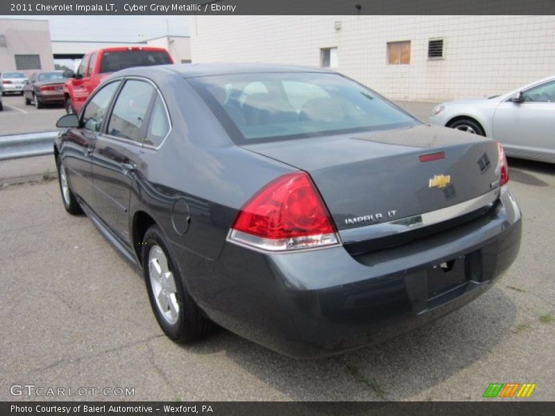 Cyber Gray Metallic / Ebony 2011 Chevrolet Impala LT