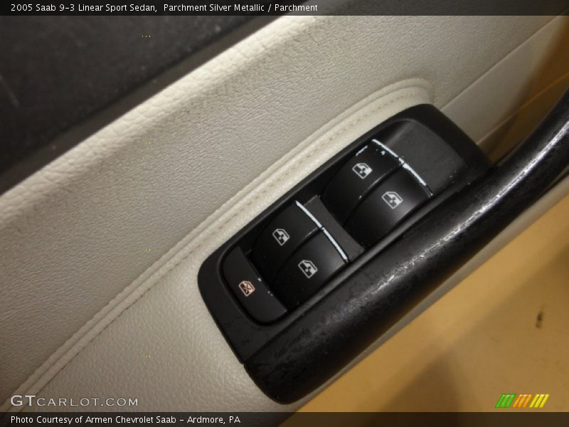 Parchment Silver Metallic / Parchment 2005 Saab 9-3 Linear Sport Sedan