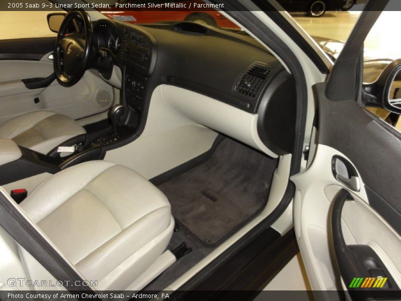  2005 9-3 Linear Sport Sedan Parchment Interior