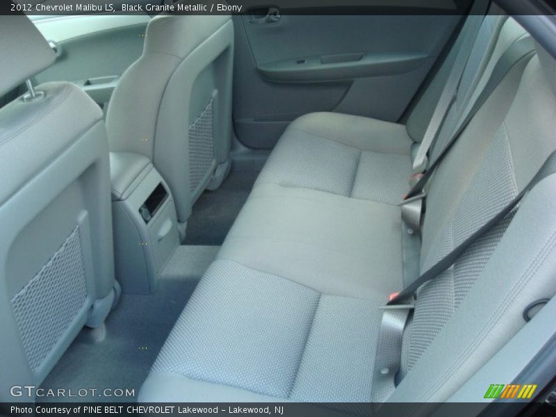 Black Granite Metallic / Ebony 2012 Chevrolet Malibu LS