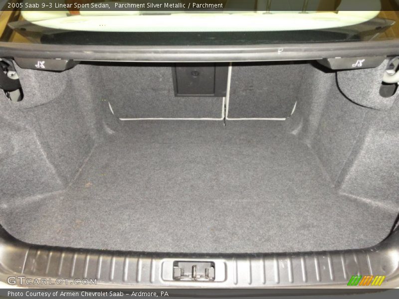 Parchment Silver Metallic / Parchment 2005 Saab 9-3 Linear Sport Sedan