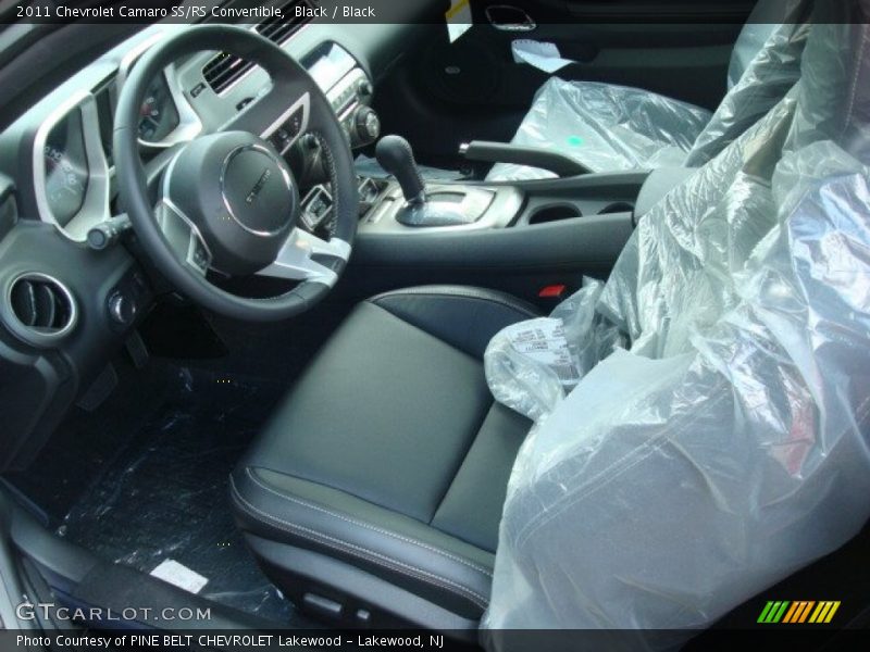 Black / Black 2011 Chevrolet Camaro SS/RS Convertible