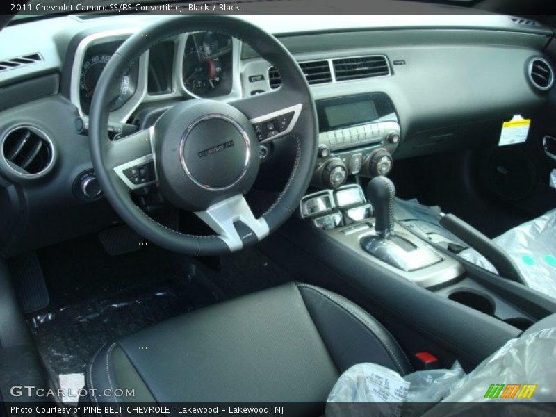 Black / Black 2011 Chevrolet Camaro SS/RS Convertible