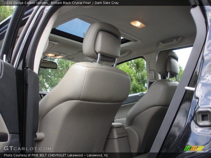 Brilliant Black Crystal Pearl / Dark Slate Gray 2010 Dodge Caliber Uptown