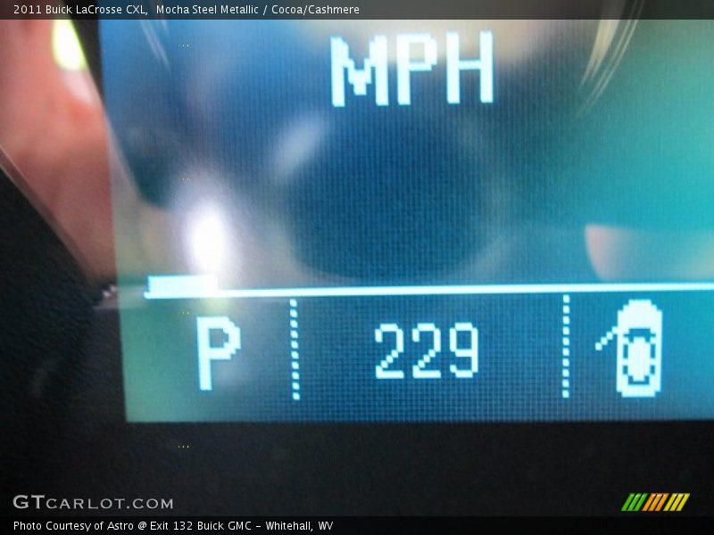 Mocha Steel Metallic / Cocoa/Cashmere 2011 Buick LaCrosse CXL