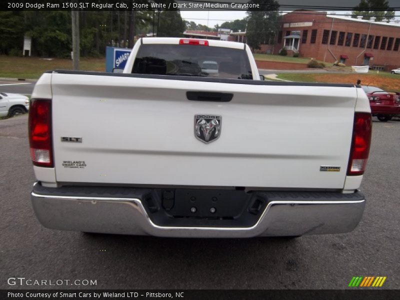 Stone White / Dark Slate/Medium Graystone 2009 Dodge Ram 1500 SLT Regular Cab