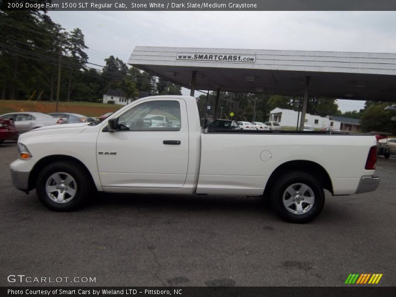 Stone White / Dark Slate/Medium Graystone 2009 Dodge Ram 1500 SLT Regular Cab