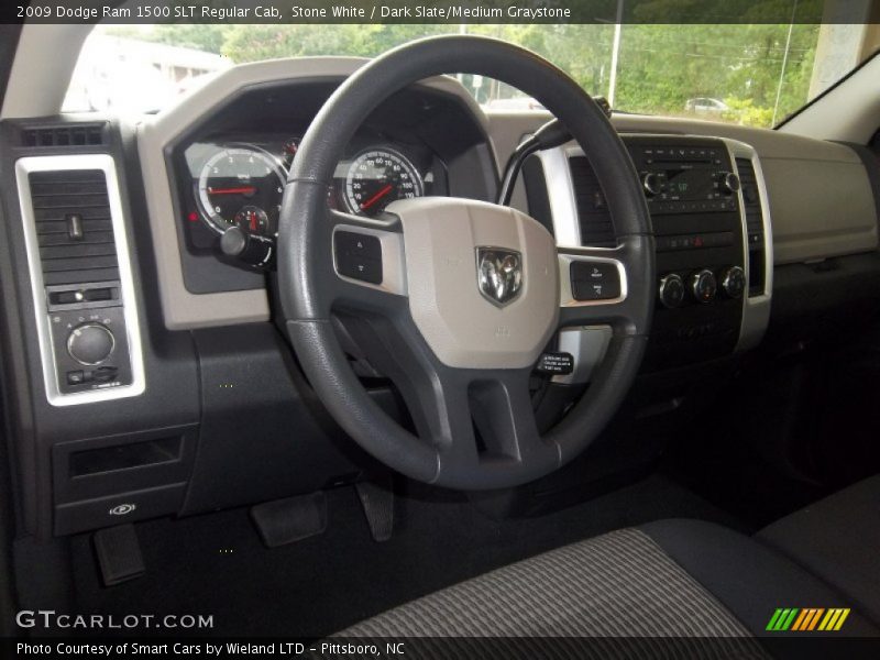 Stone White / Dark Slate/Medium Graystone 2009 Dodge Ram 1500 SLT Regular Cab