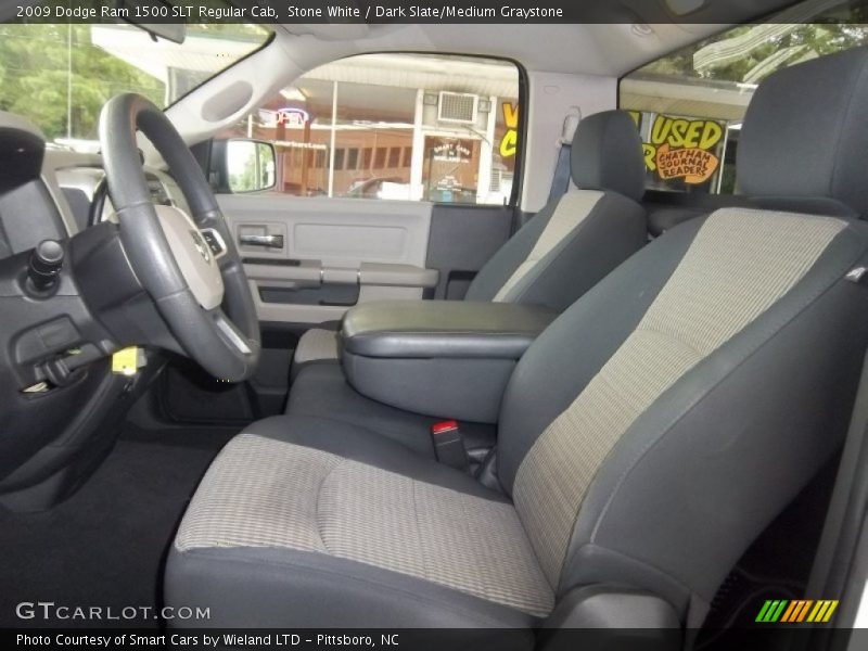 Stone White / Dark Slate/Medium Graystone 2009 Dodge Ram 1500 SLT Regular Cab