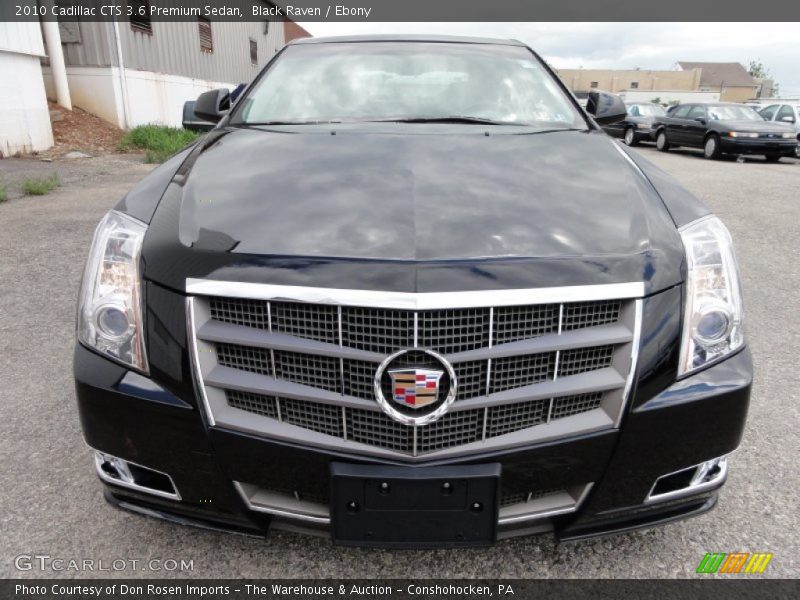 Black Raven / Ebony 2010 Cadillac CTS 3.6 Premium Sedan