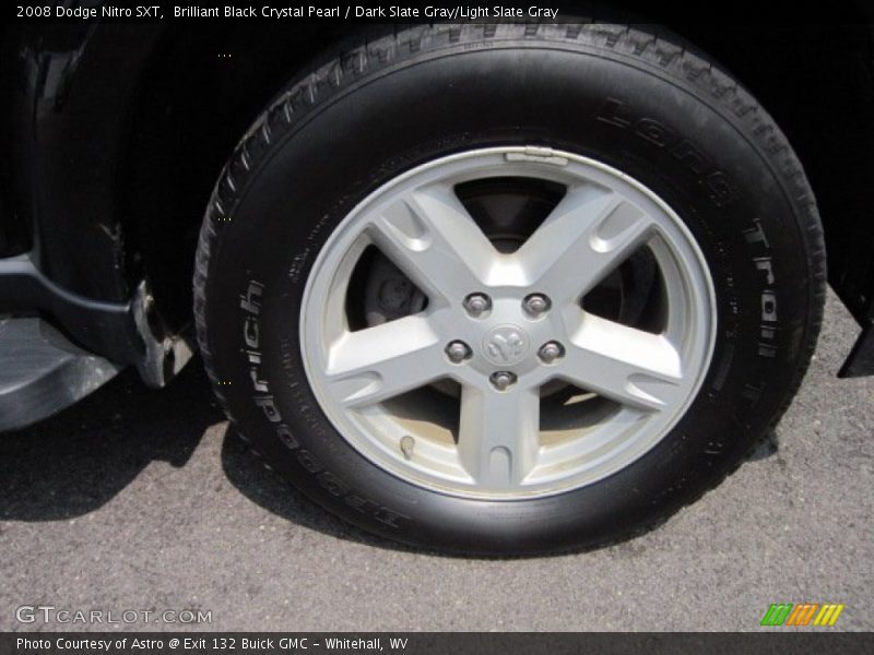 Brilliant Black Crystal Pearl / Dark Slate Gray/Light Slate Gray 2008 Dodge Nitro SXT