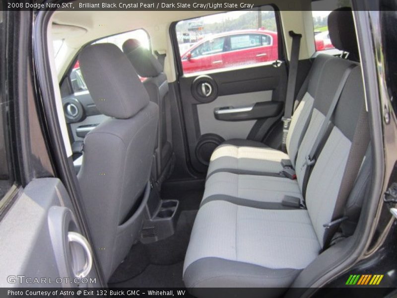 Brilliant Black Crystal Pearl / Dark Slate Gray/Light Slate Gray 2008 Dodge Nitro SXT