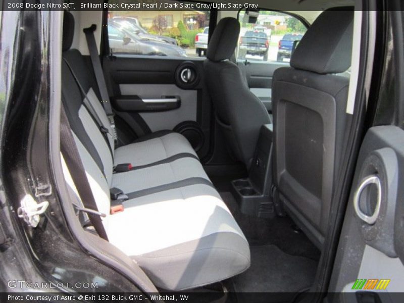 Brilliant Black Crystal Pearl / Dark Slate Gray/Light Slate Gray 2008 Dodge Nitro SXT